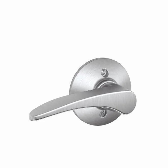 Schlage Left Hand Manhattan Lever Half Dummy Satin Chrome