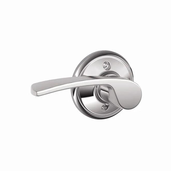Schlage Left Hand Merano Lever Half Dummy Bright Chrome