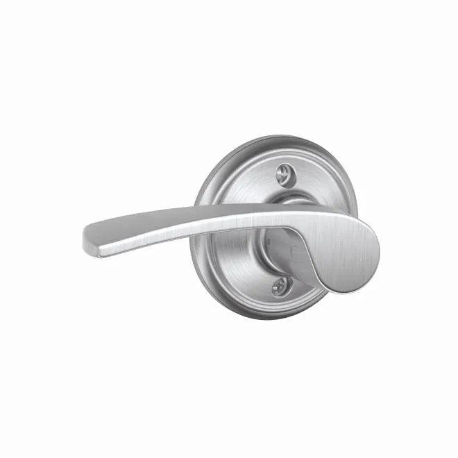 Schlage Left Hand Merano Lever Half Dummy Satin Chrome