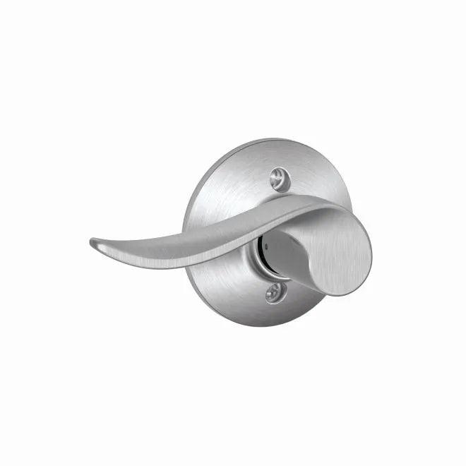 Schlage Left Hand Sacramento Lever Half Dummy in Satin Chrome finish