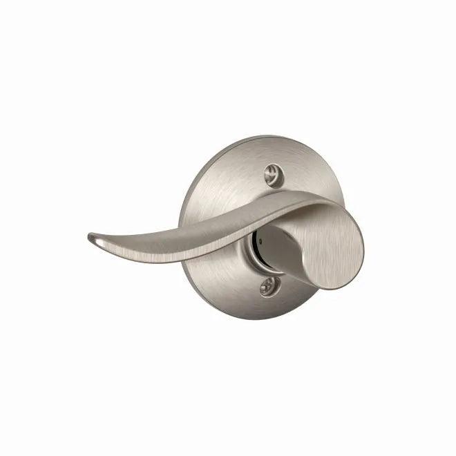 Schlage Left Hand Sacramento Lever Half Dummy in Satin Nickel finish