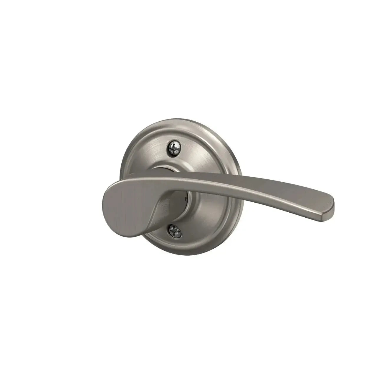 Schlage Merano Lever in Satin Nickel finish