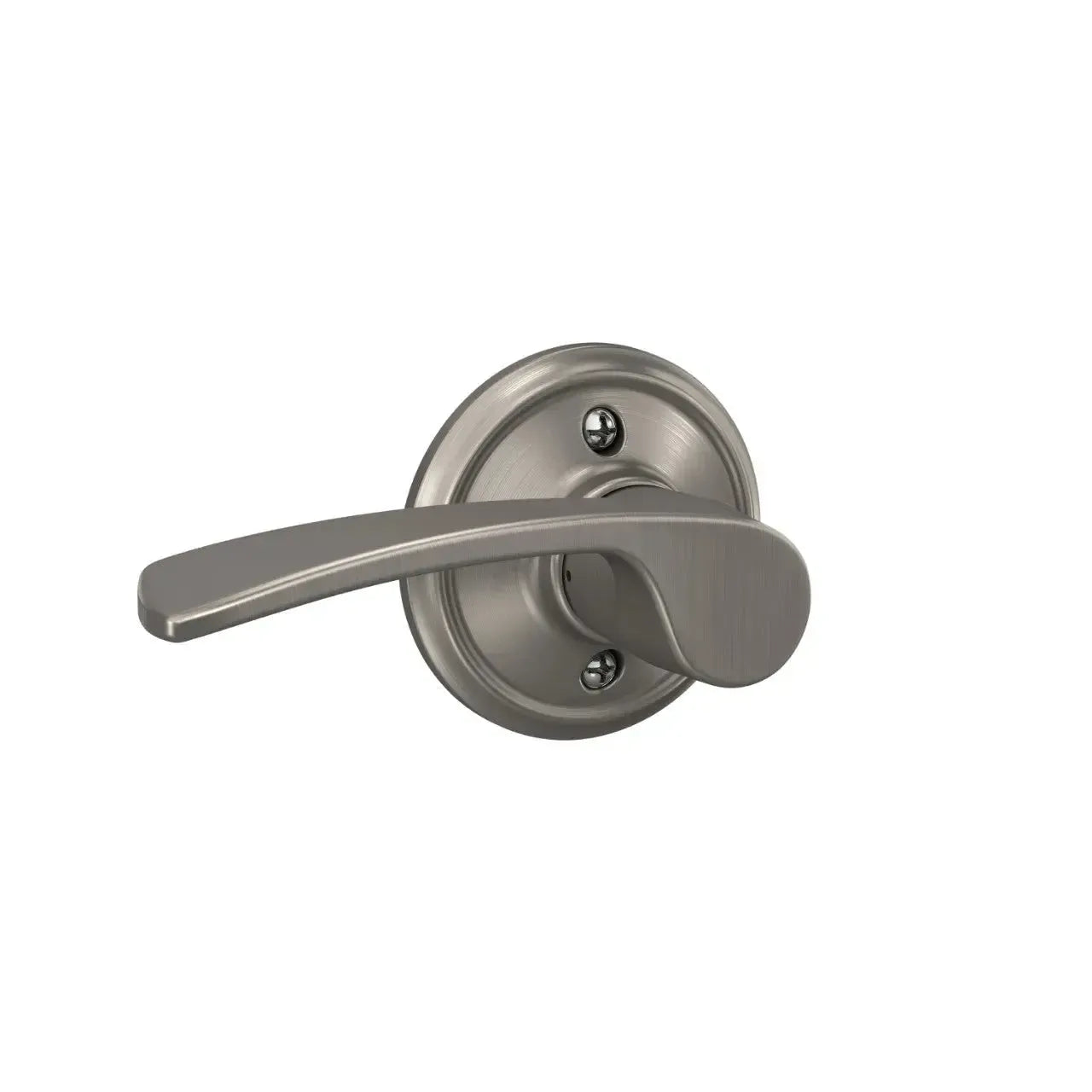 Schlage Merano Lever in Satin Nickel finish