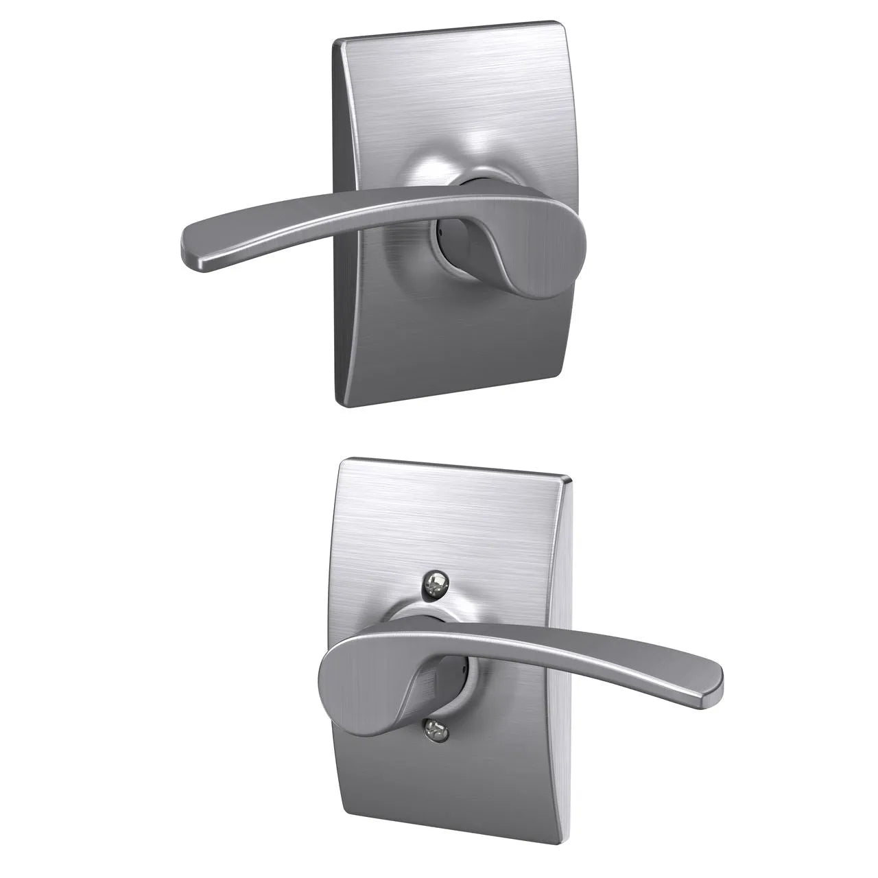 SchlageSchlage Merano Lever with Century Rosette in 