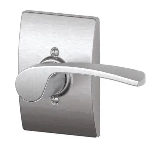 Schlage Merano Lever with Century Rosette Satin Chrome