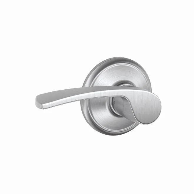 Schlage Merano Passage Lever Satin Chrome
