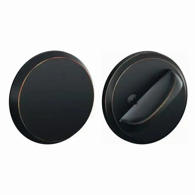 SchlageSchlage One Sided Deadbolt With Exterior Plate in 