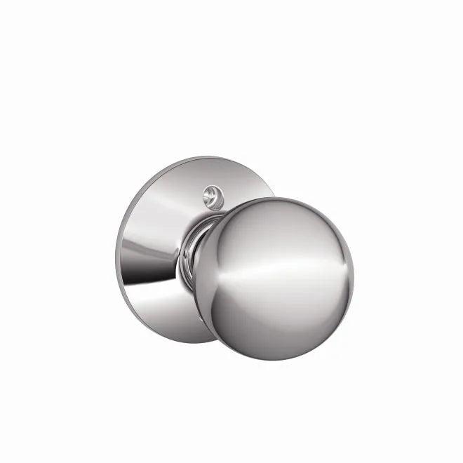 Schlage Orbit Knob Half Dummy Bright Chrome