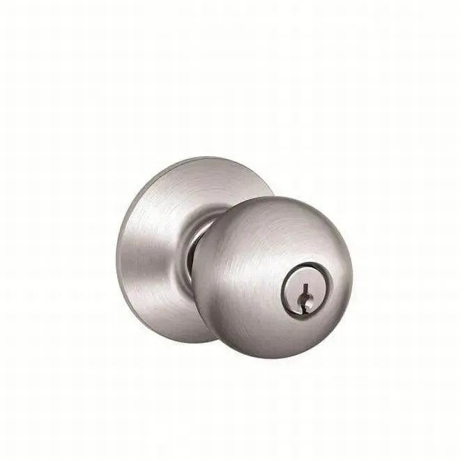 Schlage Orbit Knob Satin Chrome