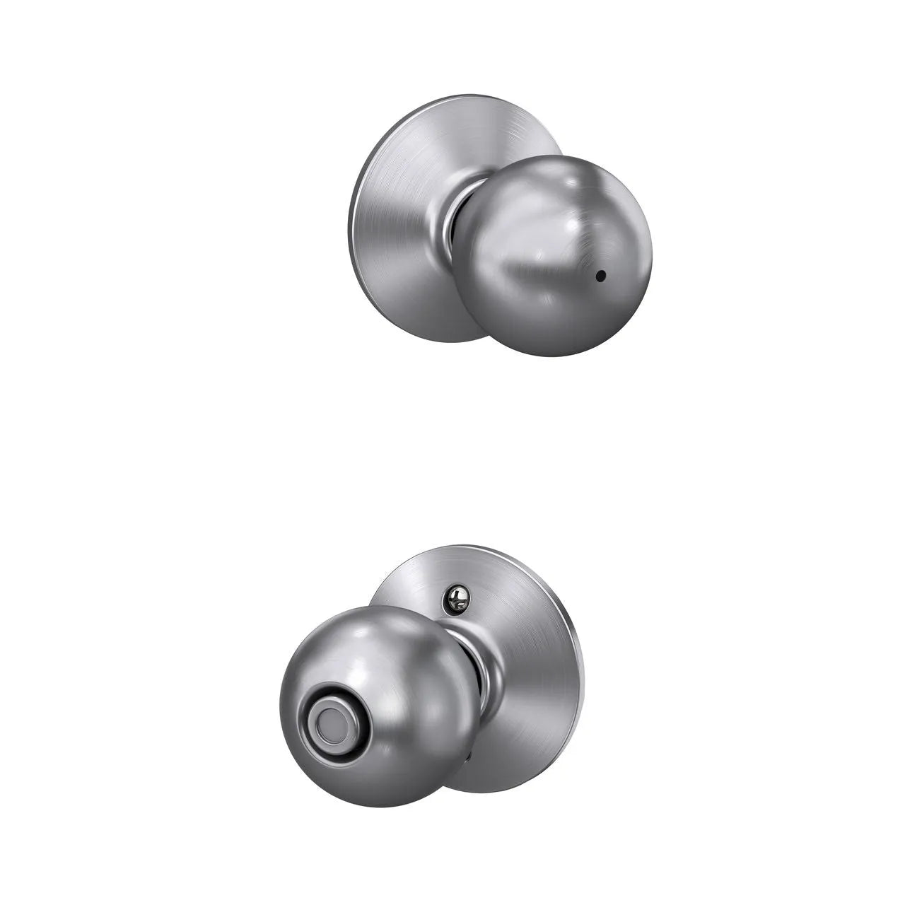 Schlage Orbit Knob Satin Chrome