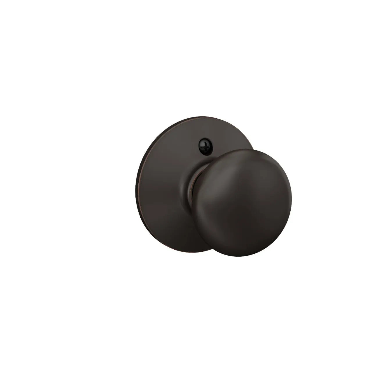 Schlage Plymouth Knob Aged Bronze