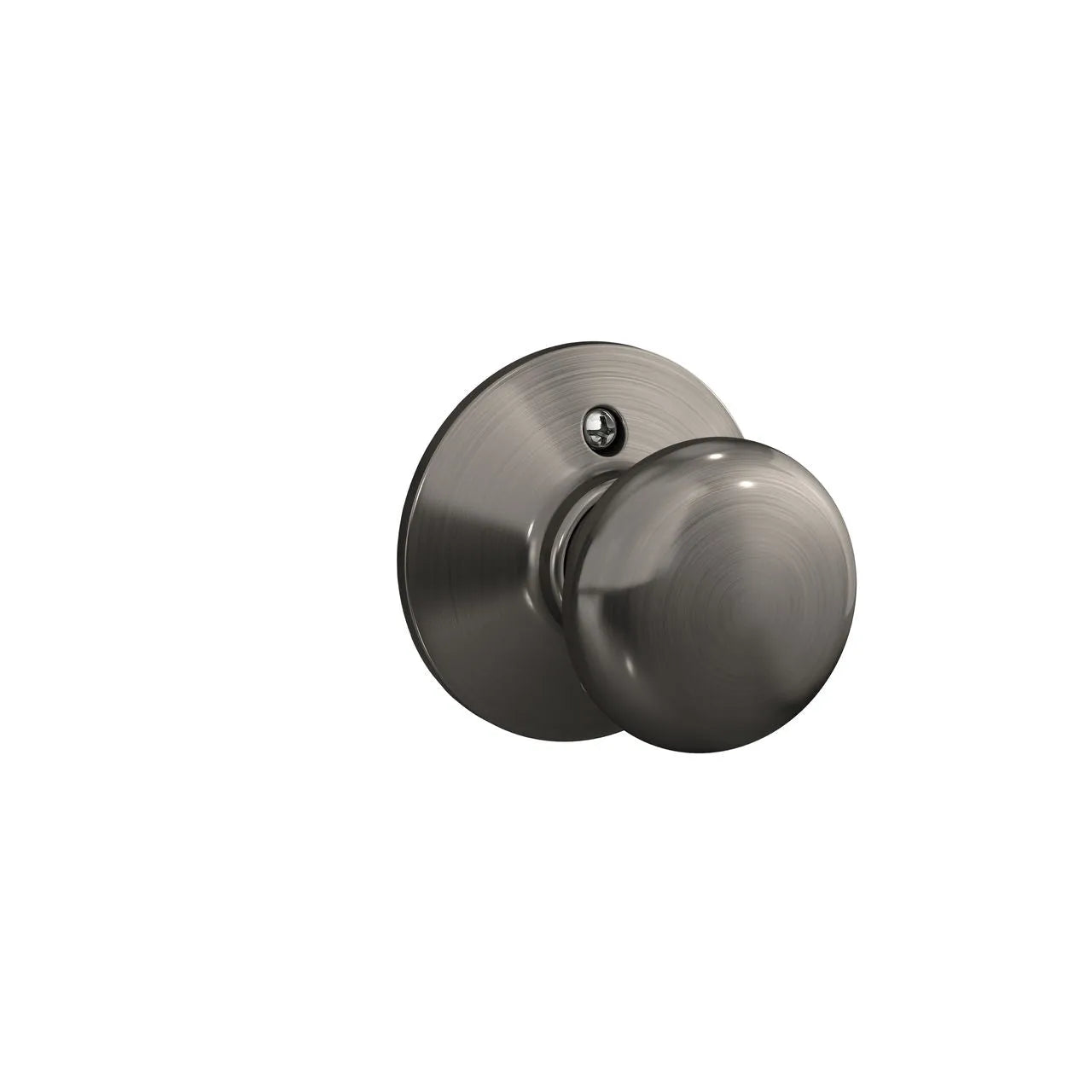 Schlage Plymouth Knob Antique Pewter