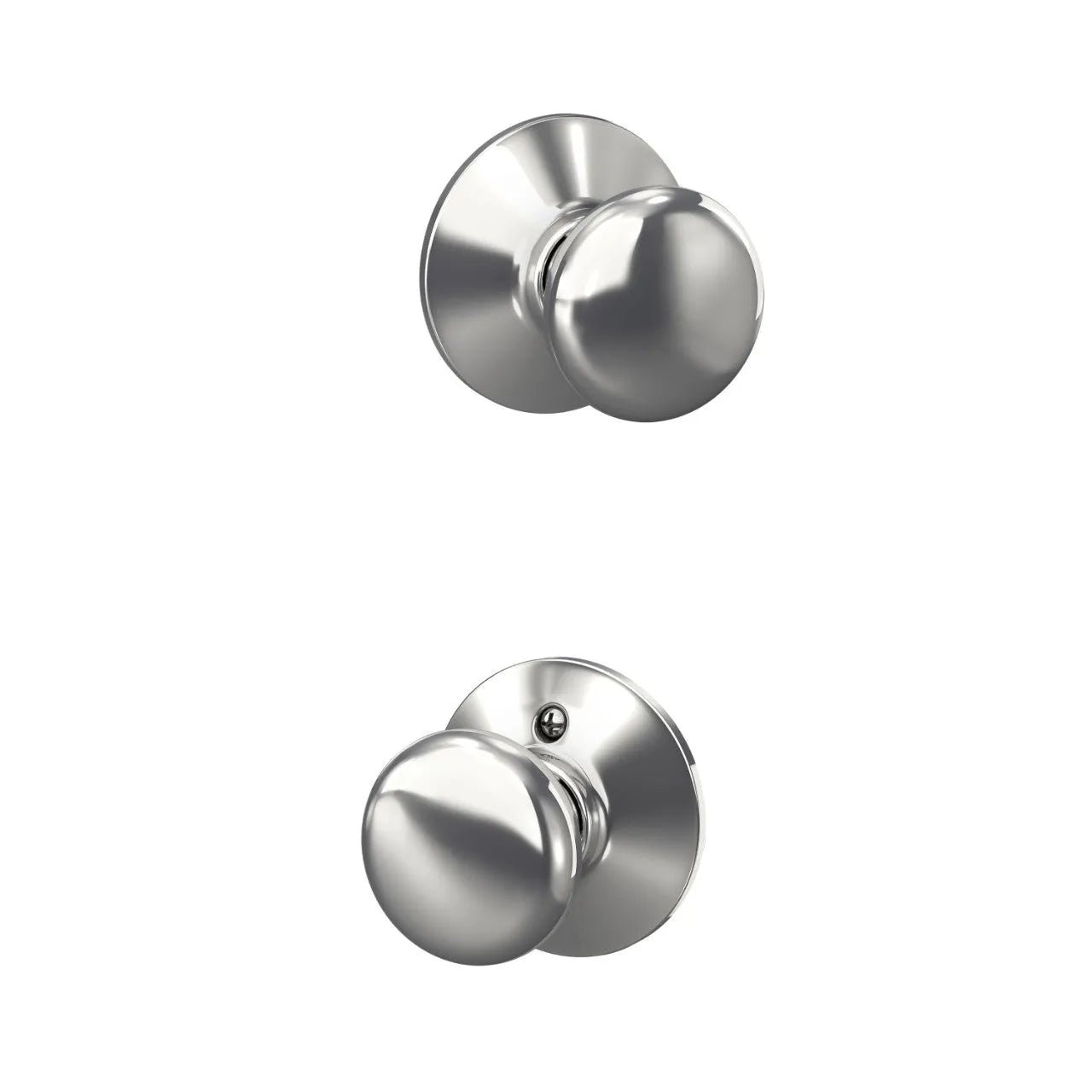 Schlage Plymouth Knob Bright Chrome