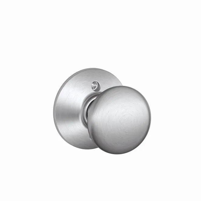 Schlage Plymouth Knob Half Dummy Satin Chrome