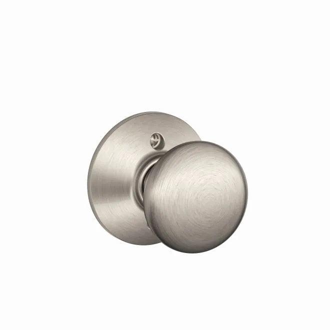 Schlage Plymouth Knob Half Dummy Satin Nickel