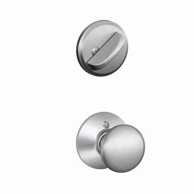 SchlageSchlage Plymouth Knob Interior Active Trim - Exterior Handleset Sold Separately in 