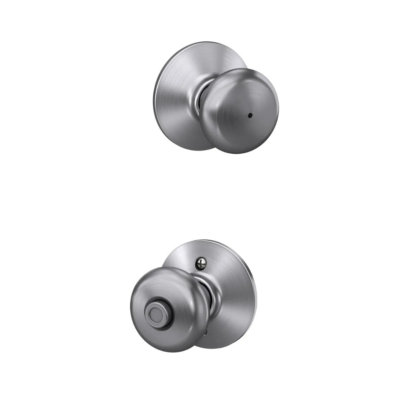 Schlage Plymouth Knob Satin Chrome