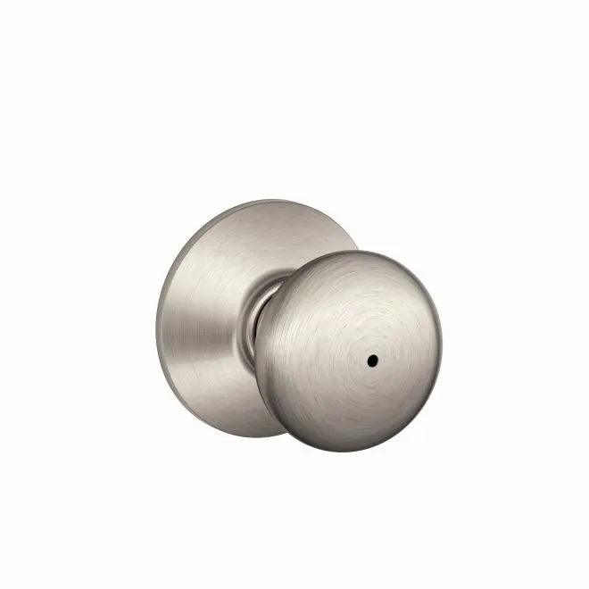 Schlage Plymouth Privacy Knob Satin Nickel