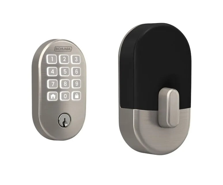 Schlage Remsen Arrive Smart WiFi Deadbolt in Satin Nickel finish