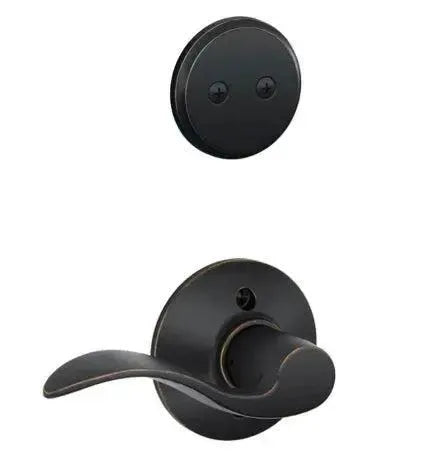 SchlageSchlage Right Hand Accent Dummy Lever Interior Trim - Exterior Handleset Sold Separately in 