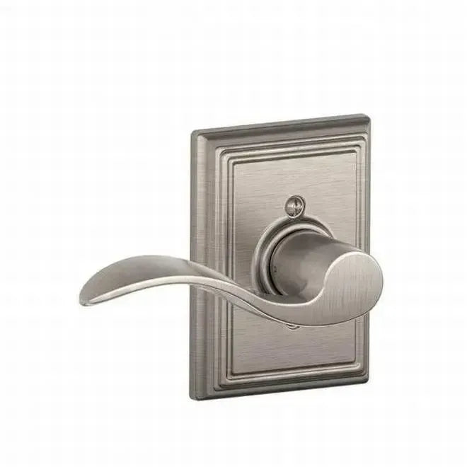 SchlageSchlage Right Hand Accent Dummy Lever With Addison Rosette Interior Trim - Exterior Handleset Sold Separately in 