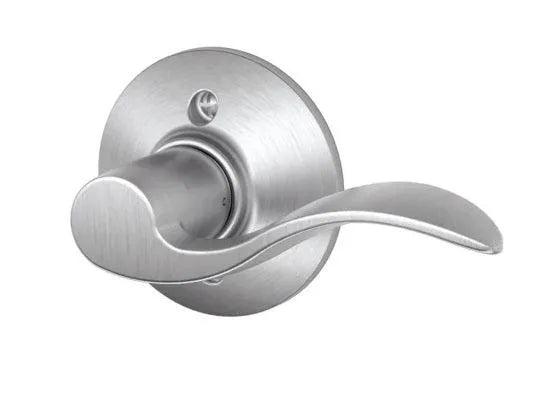 Schlage Right Hand Accent Lever Half Dummy Satin Chrome