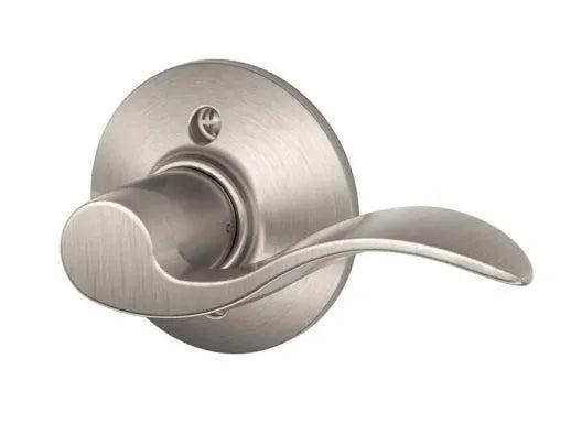 Schlage Right Hand Accent Lever Half Dummy Satin Nickel