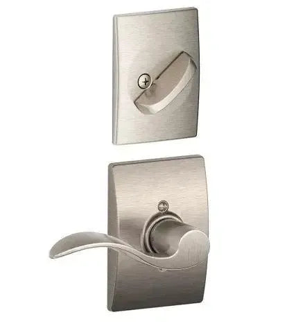 SchlageSchlage Right Hand Accent Lever With Century Rosette Interior Active Trim - Exterior Handleset Sold Separately in 
