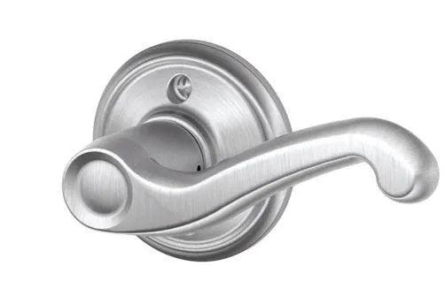 Schlage Right Hand Flair Lever Half Dummy Satin Chrome