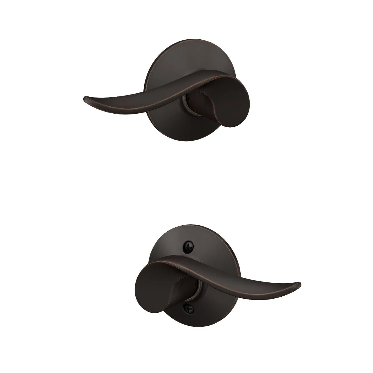 Schlage Sacramento Lever Aged Bronze