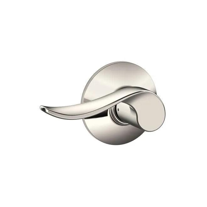 Schlage Sacramento Passage Lever Polished Nickel