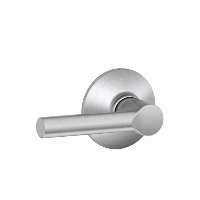 Schlage Broadway Passage Lever in Satin Chrome finish