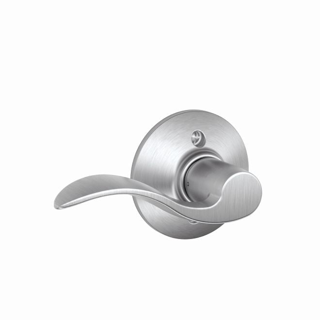 Schlage Left Hand Accent Lever Half Dummy in Satin Chrome finish