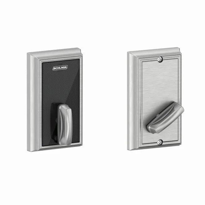 Schlage Schlage Control Smart Deadbolt with Addison Trim Satin Chrome