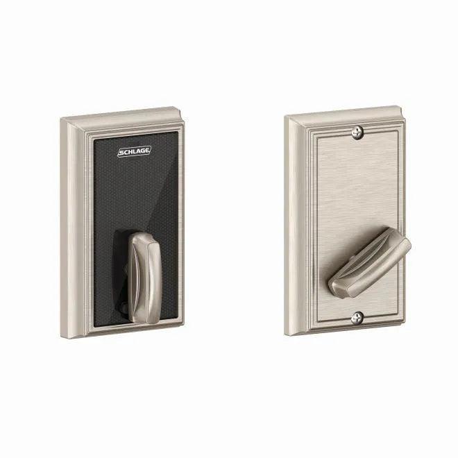 Schlage Schlage Control Smart Deadbolt with Addison Trim Satin Nickel