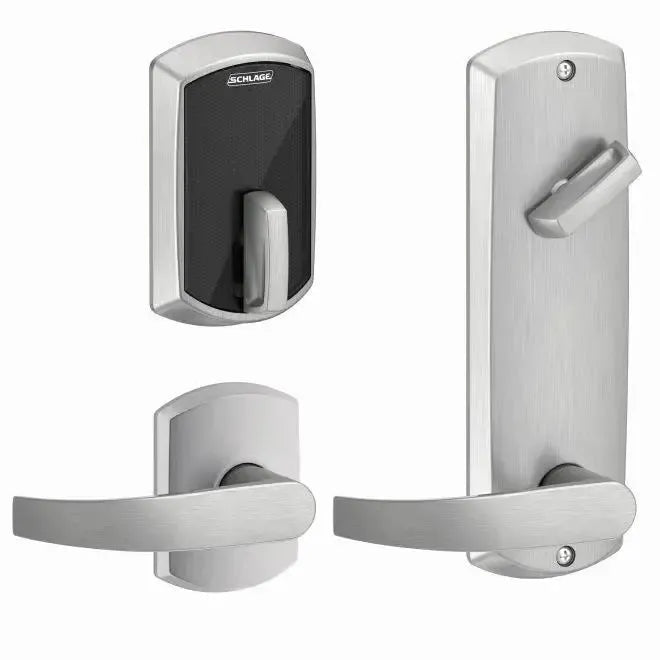 SchlageSchlage Schlage Control Smart Interconnected Locks with Greenwich Trim and Neptune Lever in 