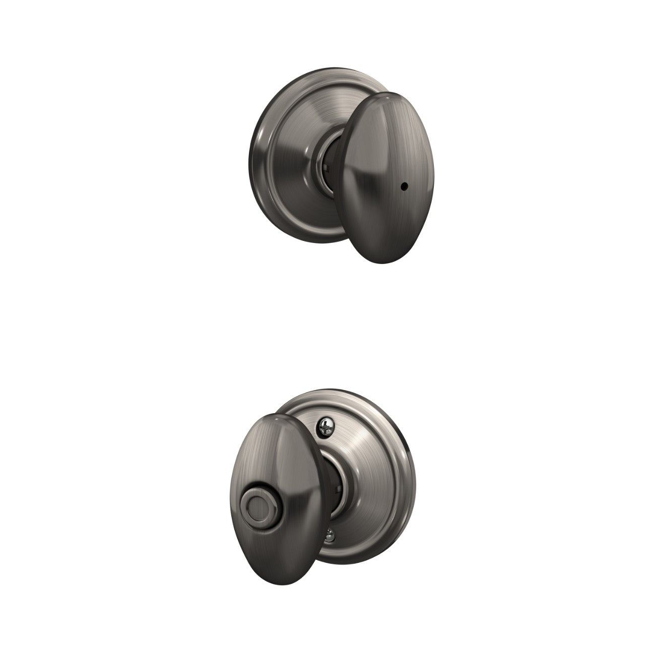 Schlage Siena Knob Antique Pewter