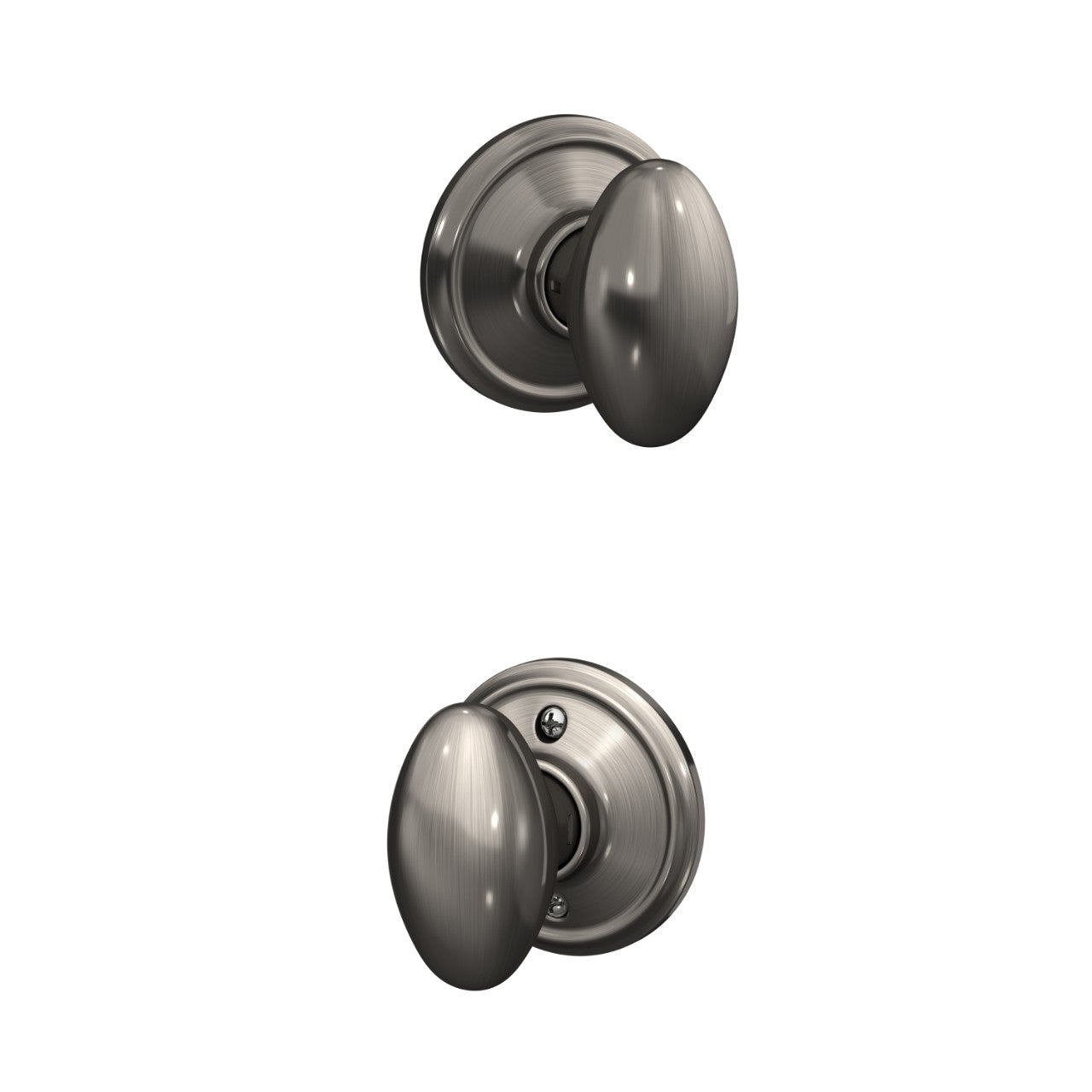 Schlage Siena Knob Antique Pewter