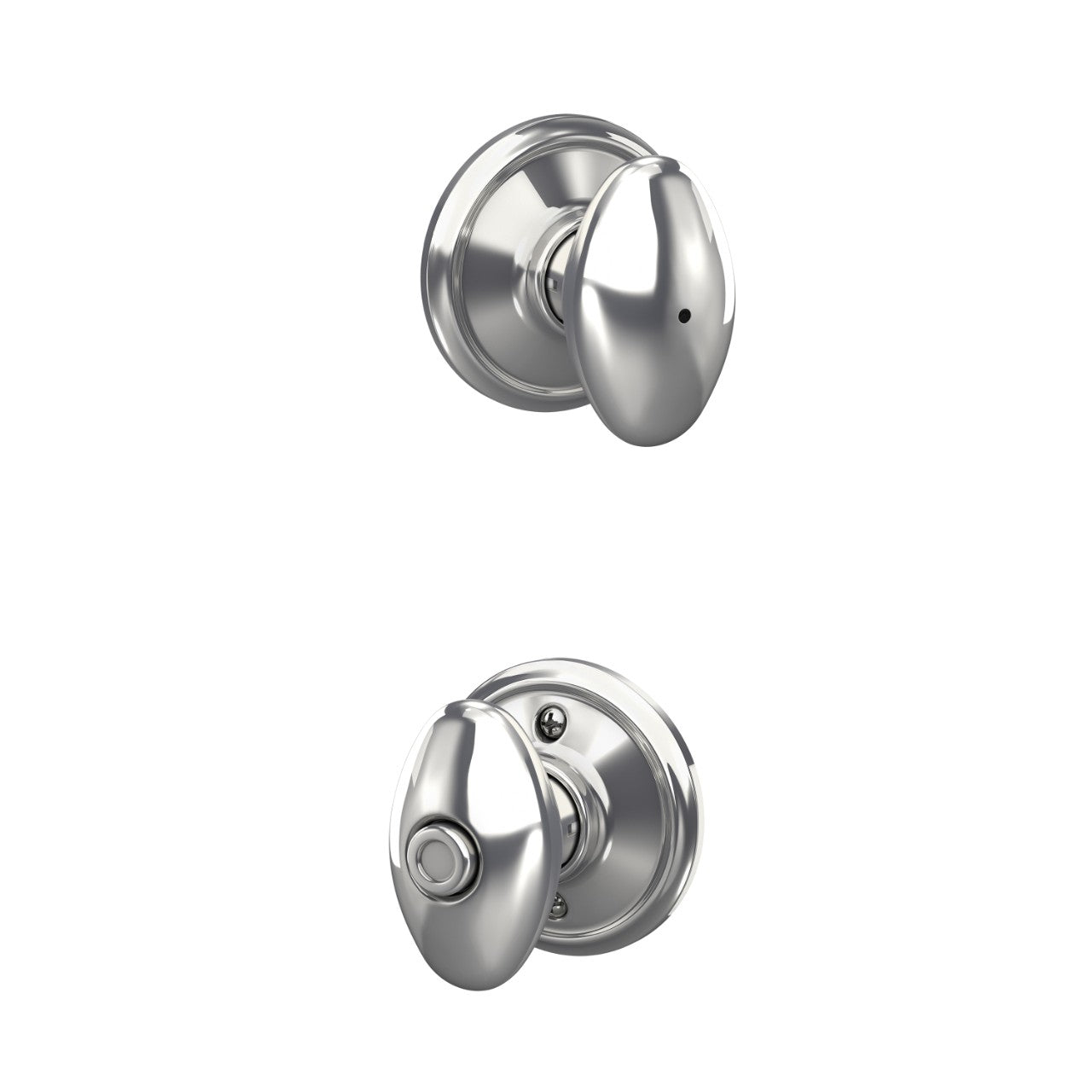 Schlage Siena Knob Bright Chrome