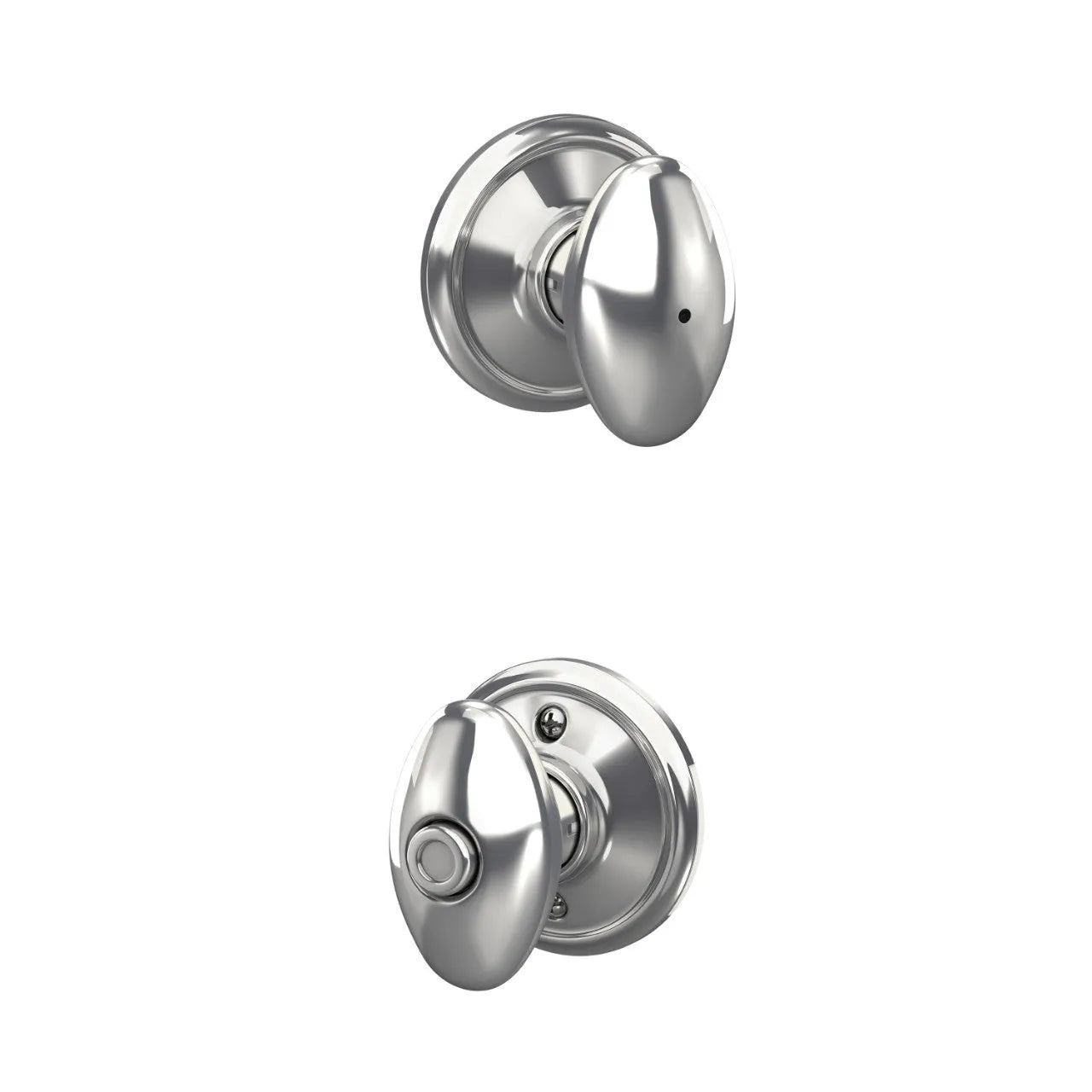 Schlage Siena Knob Bright Chrome