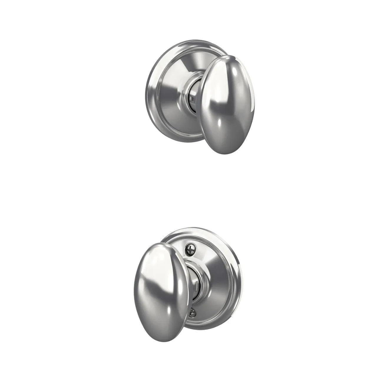 Schlage Siena Knob Bright Chrome