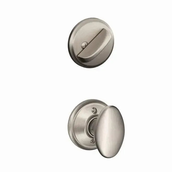 SchlageSchlage Siena Knob Interior Active Trim - Exterior Handleset Sold Separately in 