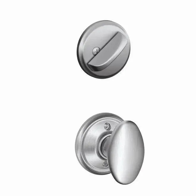 SchlageSchlage Siena Knob Interior Active Trim - Exterior Handleset Sold Separately in 