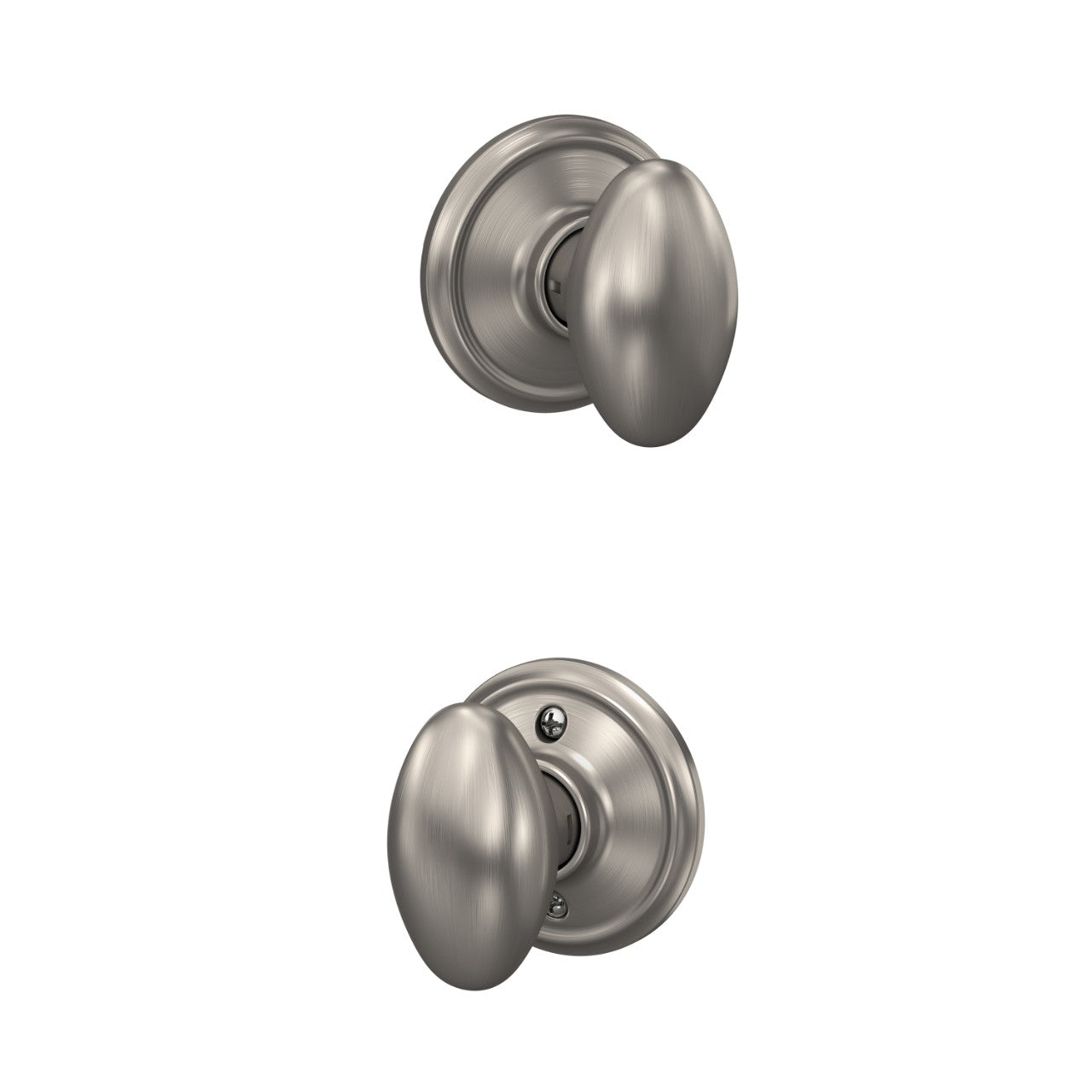 Schlage Siena Knob Satin Nickel
