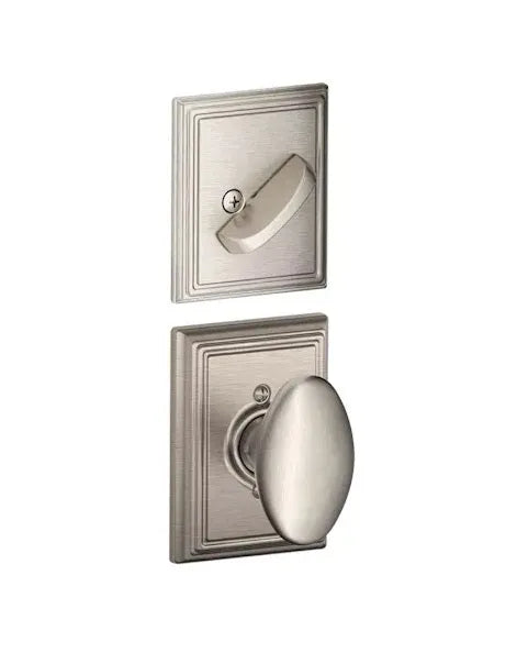 SchlageSchlage Siena Knob With Addison Rosette Interior Active Trim - Exterior Handleset Sold Separately in 