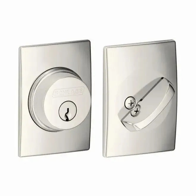 SchlageSchlage Single Cylinder Deadbolt With Century Trim in 
