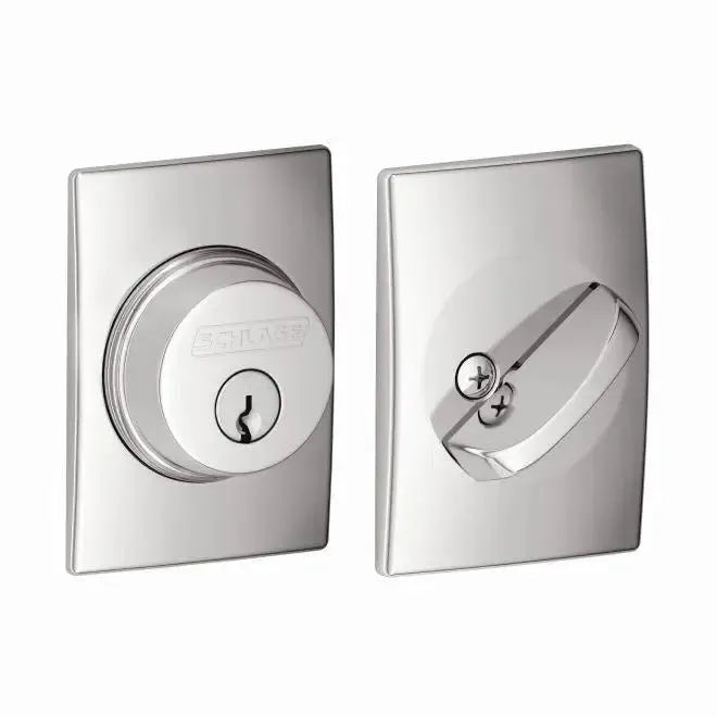 SchlageSchlage Single Cylinder Deadbolt With Century Trim in 