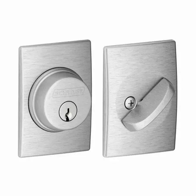 SchlageSchlage Single Cylinder Deadbolt With Century Trim in 