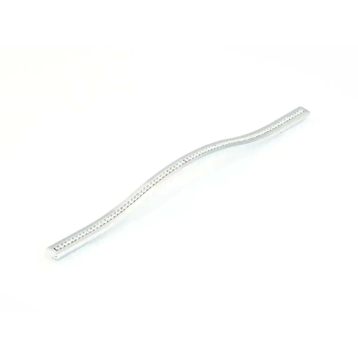 Skyevale Crystal Arched Cabinet Pull Polished Chrome