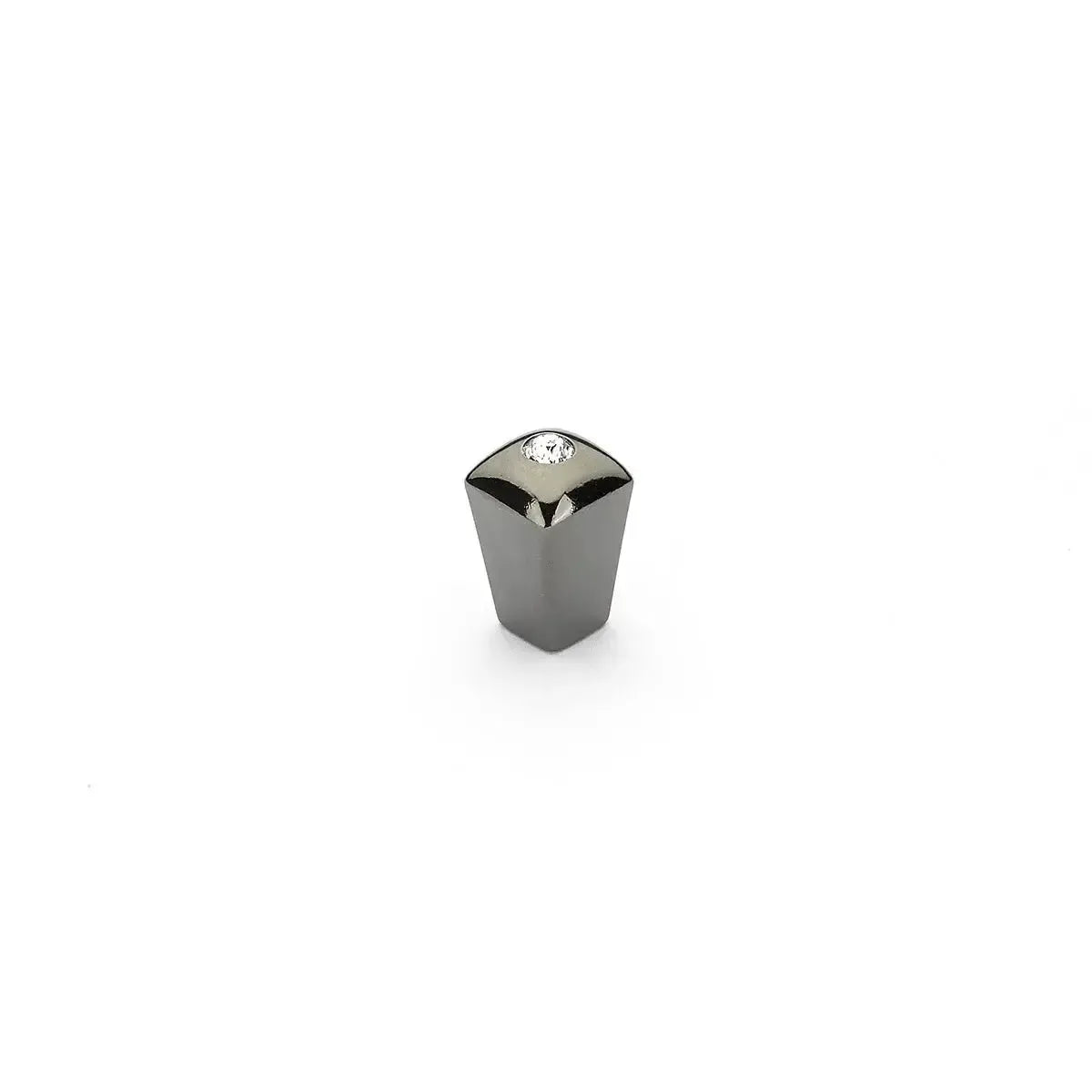 Skyevale Crystal Knob Black Chrome